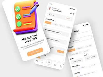 Task management app app app design daily design graphic design interface ios management app mobile mobile app mobile app design organize popular task app task list task management task management app task manager mobile app ui ux