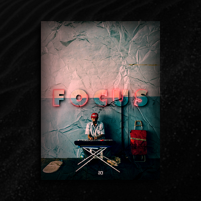 Focus album album cover branding cover cover design creative design graphic design illustration inspiration logo look music rap song song cover ui ux vector