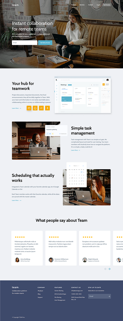 team. concept app website design app branding design ux web design