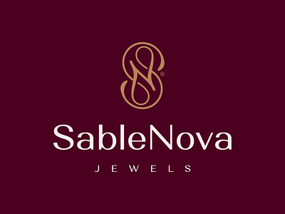 SableNova Jewels brand branding design graphic design graphicdesign icon illustration jewellery logo logo mark logomark logos logotype luxurybrand minimalism typography vector