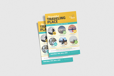Tour and Travel Flyer Template travel