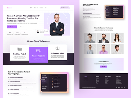 Creative Landing Page designs, themes, templates and downloadable ...