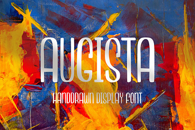 Augista - Handdrawn Display app branding design graphic design illustration logo typography ui ux vector