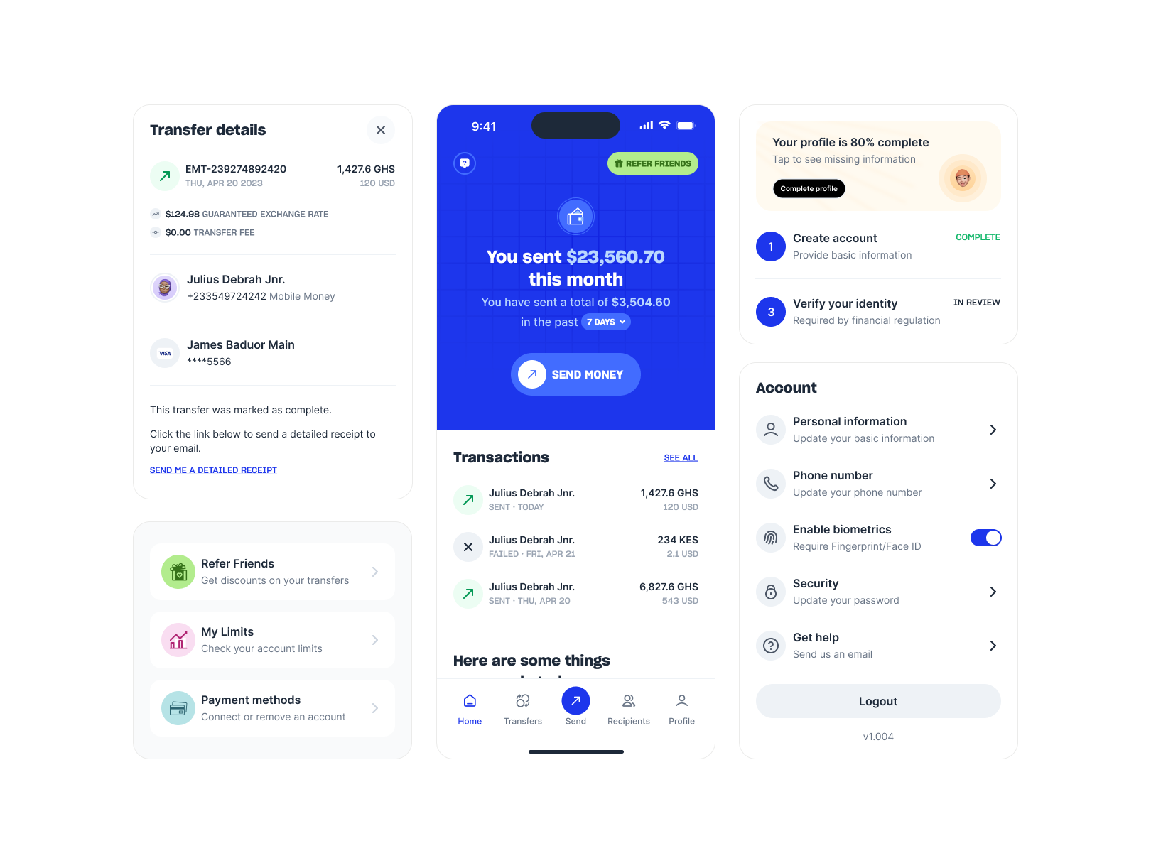 Example of EaglePay