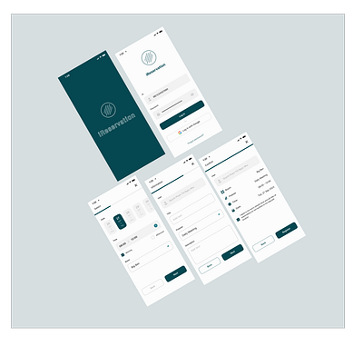 RESERVATION appmobile designer reservation uiux