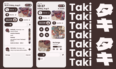 Taki - タキ design illustration ui ux