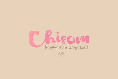 Chisom - Bold Script bold script branding brush script creative goodtype handlettering logotype modern script typography