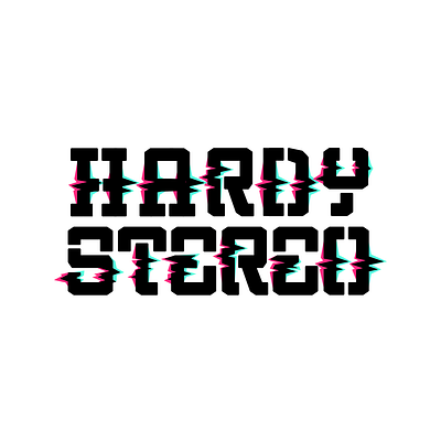 Hardy Stereo logotype 3d branding dancing deejay disco dj elegant funky glitch holiday letters logotipo logotype music retro selector typo typography vector worldwide