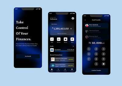 E-wallet App Mobile UI design banking app design e wallet mobile app finance app mobile ui payment app ui ui design uiux