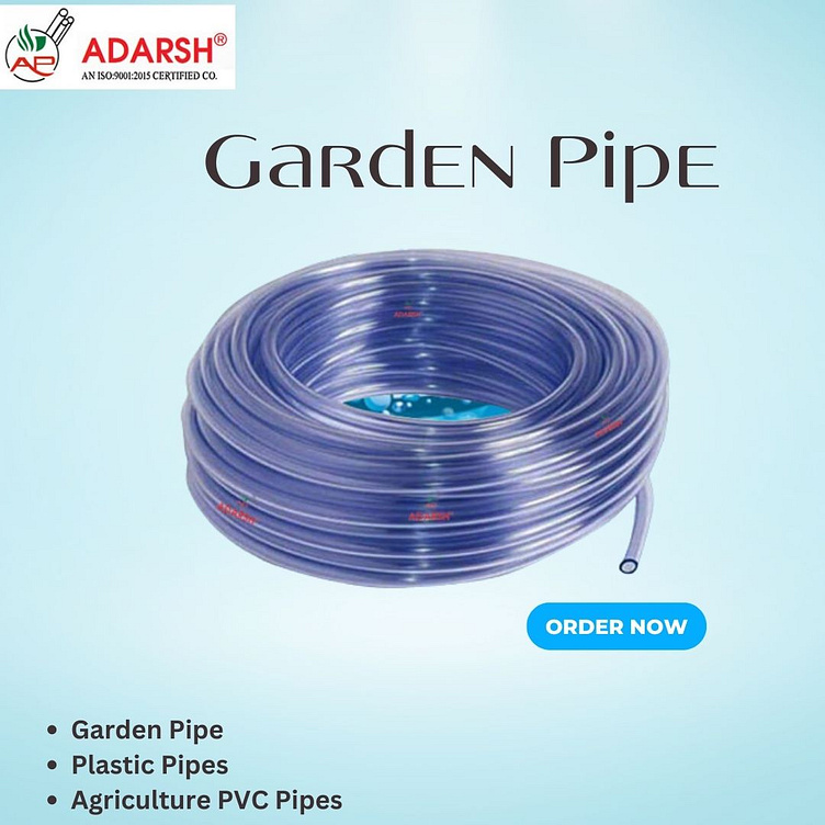 Garden Pipe Manufacturers by Adarsh Pipes on Dribbble
