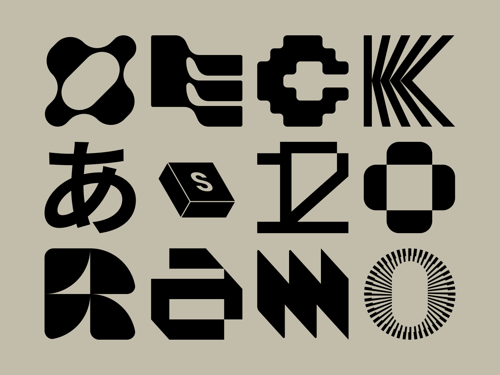 Random Letters 36 days of type contemporary experimental lettering letters type typo typography