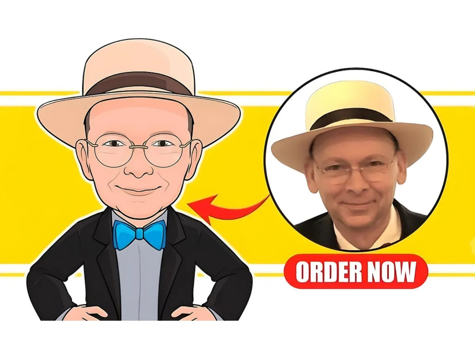 cartoon portrait, Male Cartoon logo, Man Cartoon Logo animation avatar bow tie branding c cartoon art cartoonist dribbble hand on hip happy man cartoon hire cartoonist illustration illustrator male cartoon man with bow tie man with glasses website design