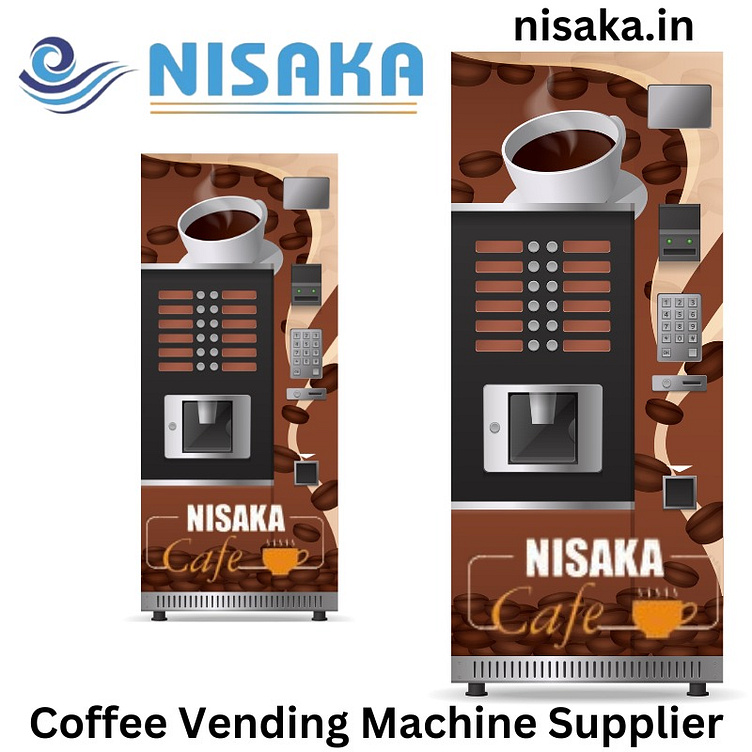 Coffee Vending Machine Supplier by Nisaka on Dribbble