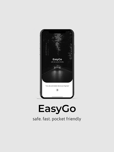 EasyGo Transportation Design Apps app design graphic design ui ux