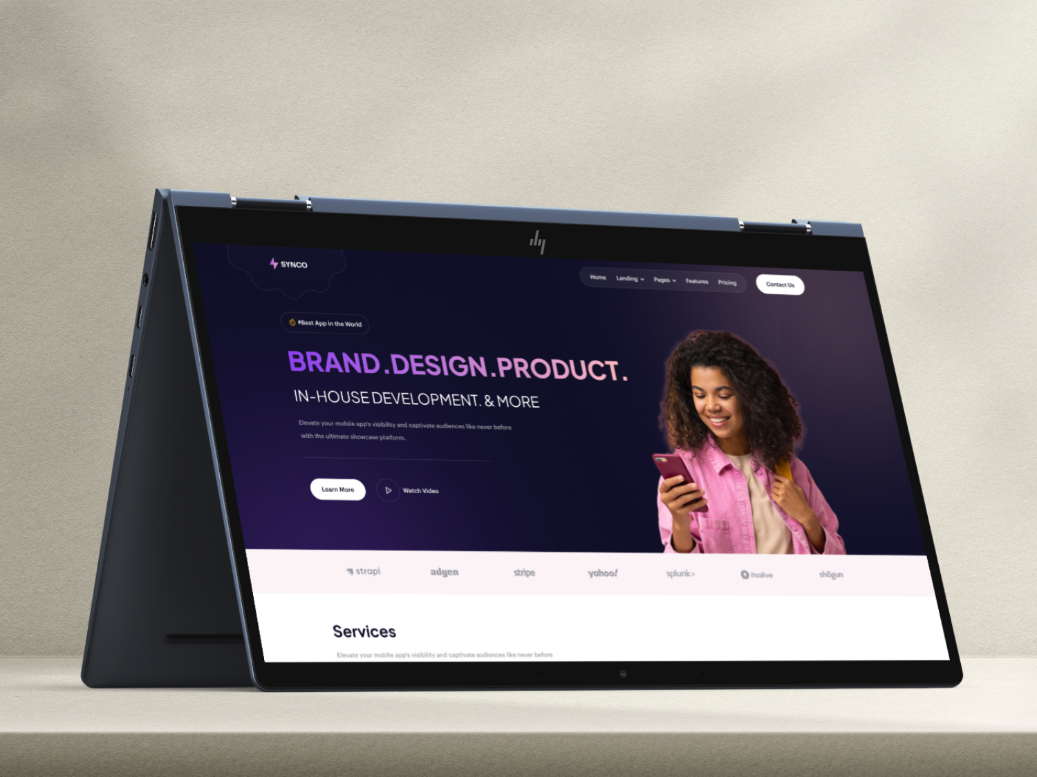 Creative Agency Minimal Landing Page creativeagency creativewebsite design graphic design landing page landingpage minimal minimalistdesign ui ui design uidesign website website design