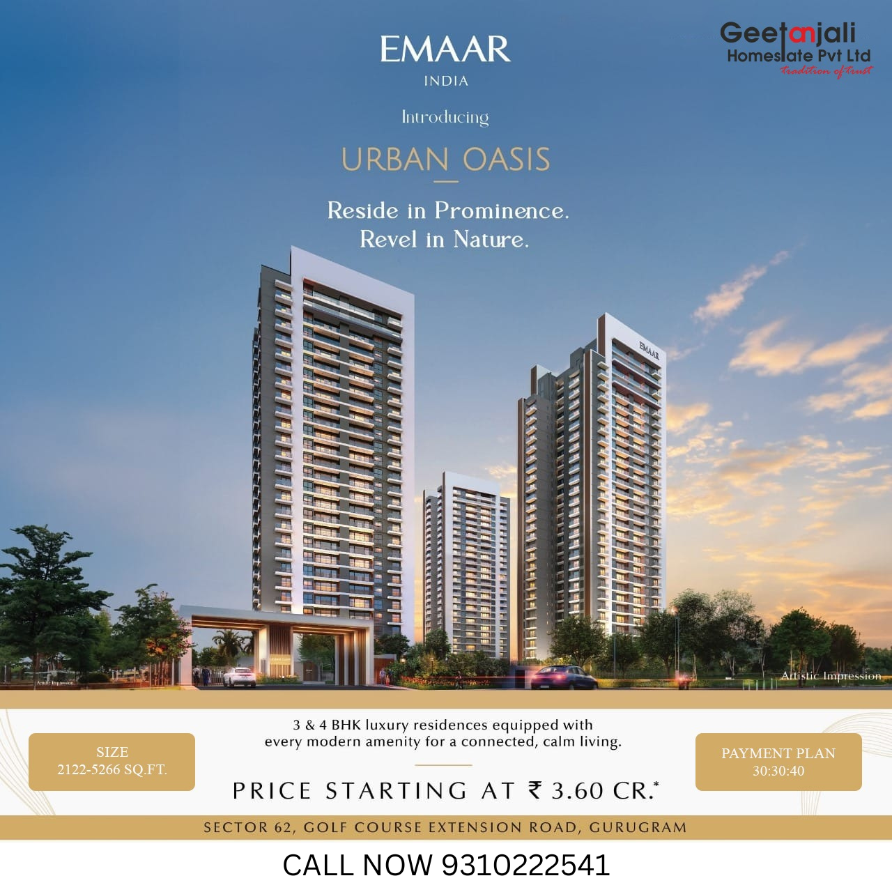 Luxury Living at Emaar Urban Oasis by Property Guru on Dribbble