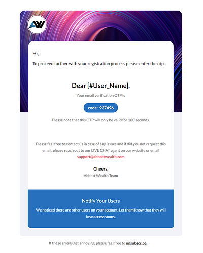 Otp Mailer Designs Themes Templates And Downloadable Graphic Elements otp-mailer-designs-themes-templates-and-downloadable-graphic-elements