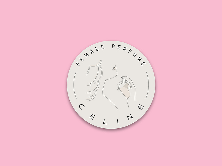 CELINE Female Perfume  Logo Design & Shopping Bag by Liosatech on Dribbble