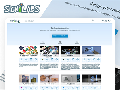 Signlabs: Ignite Your Design Imagination app app design app development design graphic design logo website development