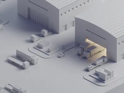 Cargo Shipping 3D Illustration 3d 3d illustration app app design blender cargo freight graphic design hero section illustration logistic shipping web web design