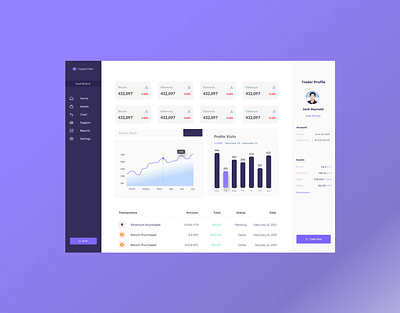 CrptoChain app branding design typography ui ux