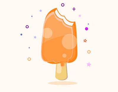 Mango icecream design design food graphic design icecream icecream design icecream icon icon illustration logo restureant vector