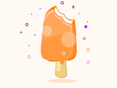 Mango icecream design design food graphic design icecream icecream design icecream icon icon illustration logo restureant vector