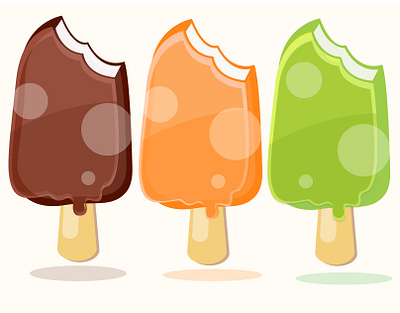 Icecream design design food graphic design icecream icecream design icecream icon icon illustration logo restureant vector