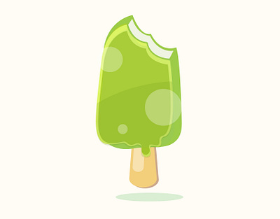 Lemon ice cream design design food graphic design icecream icecream design icecream icon icon illustration logo restureant simple icecream design vector