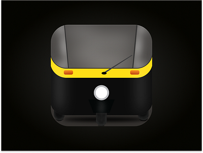 Rickshaw Icon android app app icon design graphic design icon illustration ios logo rickshaw ui