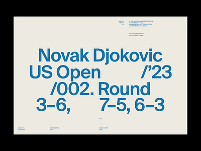 TypoMonday Week N° 33 - 03 editorial history layout novak djokovic sport tennis typography