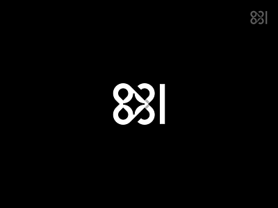 831 + Heart + Spark - Logo design 831 adobe apparel brand creative enterprise heart illustrator logo love message minimal numbers simple spark symball