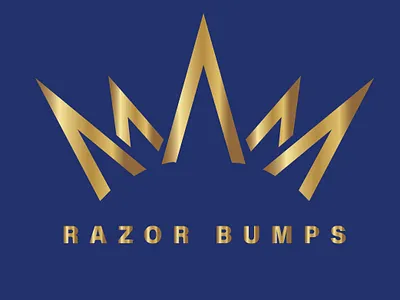 Logo Design For Razor Bumps adobe illustrator branding graphic design logo typography