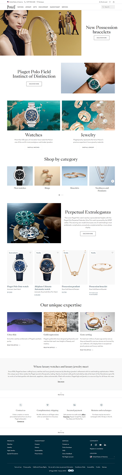Shopify shop-Luxury Jewellery and watches for men and women ads manager branding graphic design logo shopify shopping ads ux website design