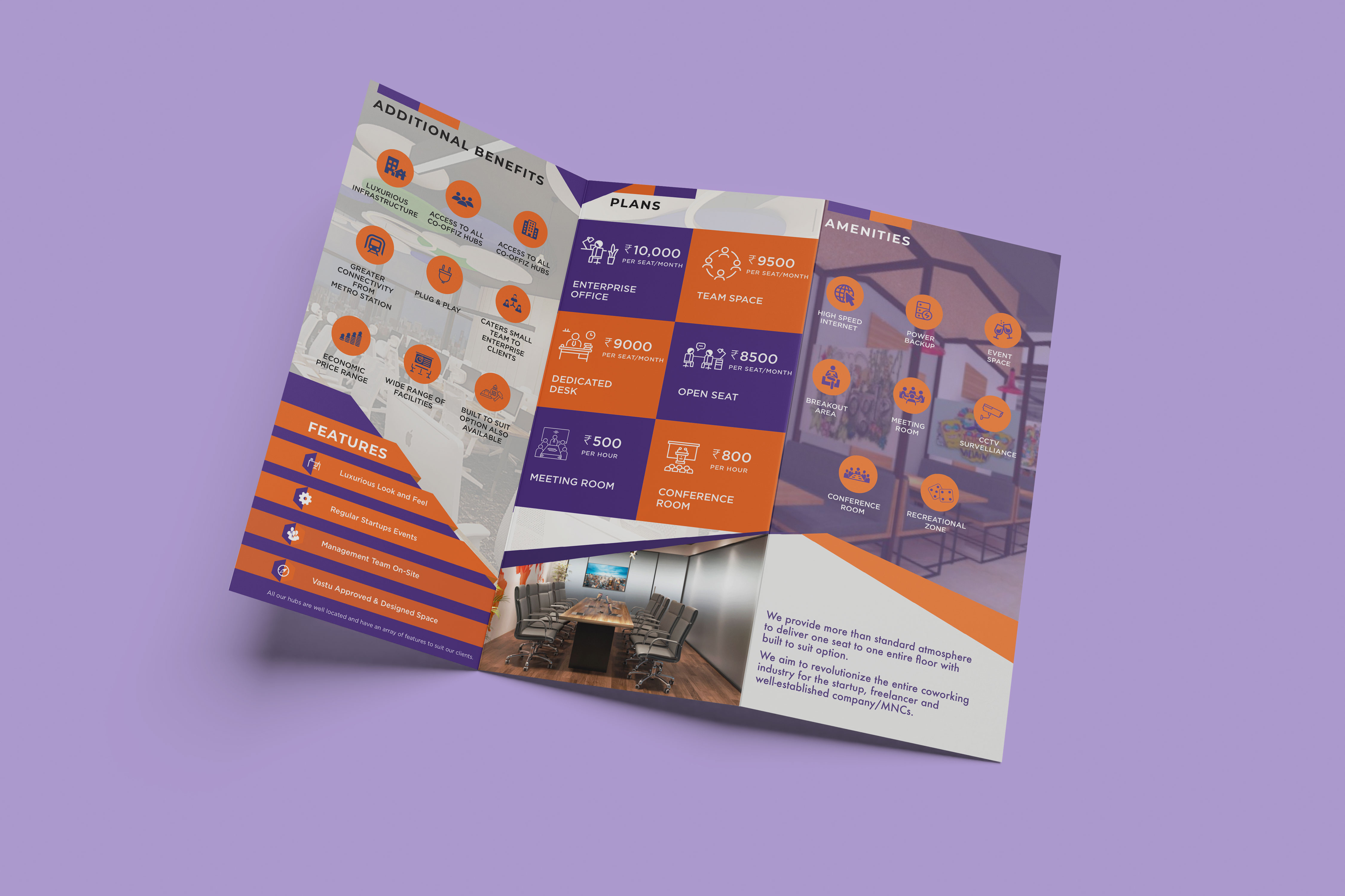 Example of Brochure & Company Profile Design