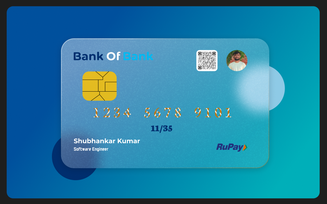Debit / Credit Card Ui Design using #Figma animation app branding design graphic design icon illustration logo ui vector