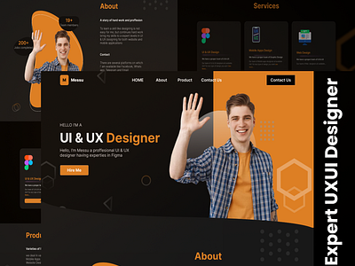 Uiux Designer Portfolio designs, themes, templates and downloadable ...
