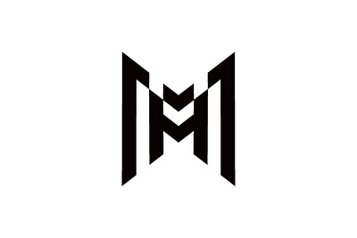HM Monogram Logo branding company brand logo company branding design graphic design logo modern vector