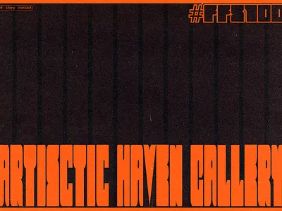 Art Gallery Hero web design art design hero ui uidesign ux webdesign website