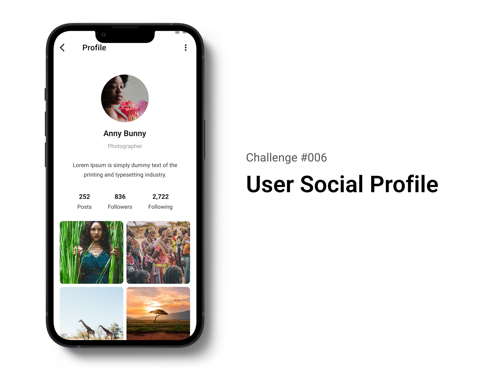 Profile Screen by Muhammad Yasir on Dribbble