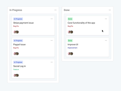 Trello-Like Animation✨ animation card design drag drop smartanimate ui