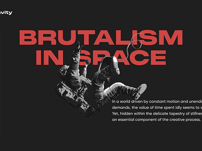 Brutal Design brutalism design landing page ui web design