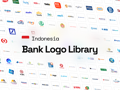 Indonesia - Bank Logo Library (Figma Component) bank bumn credit car design system figma indonesia library logo payment remittance svg vector