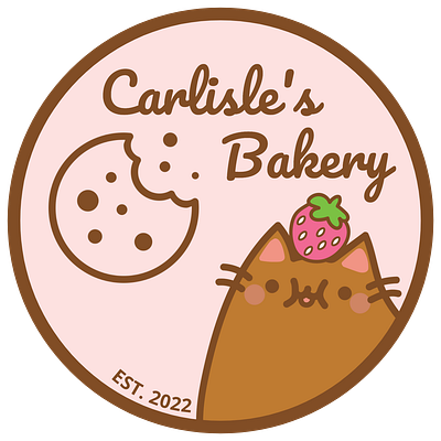Carlisle's Bakery Logo branding cute design graphic design illustration logo