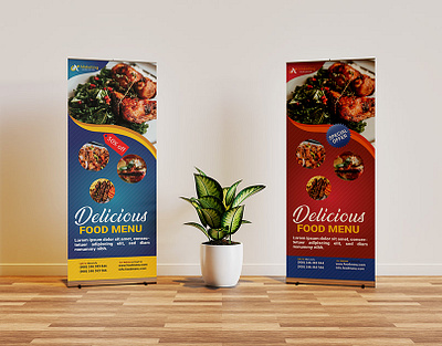 Rollup Banner Design 3d animation app branding design graphic design illustration logo motion graphics ui vector