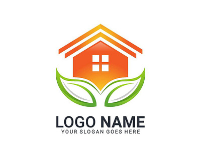 Real Estate Logo Design 3d animation app branding design graphic design illustration logo motion graphics real estate logo design ui vector