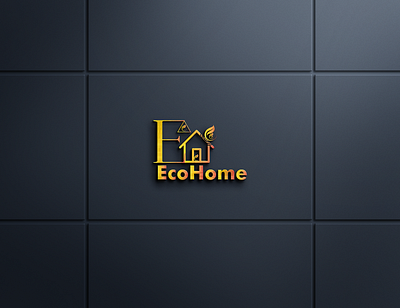 Concept : EcoHome - Logo Design brand identity branding design graphic design illustration illustrator logo logo design ui vector