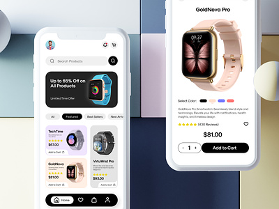 Watches E-Commerce Mobile App android app design app app design appdesign ecommerce interface interfacedesign ios app design minimal mobile mobile app design mobile apps mobile ui design mobileappdesign mockup ui ux ux ui design uxui uxuidesign