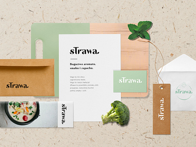 Branding for vegan restaurant Strawa branding eco eco branding green logo greenfood logo logo design vegan bar vegan logo vegan restaurant visual identity