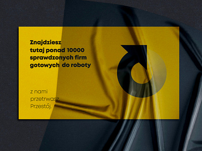 Przestój - logo design black and yellow branding graphic design logo logo design visual identity